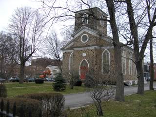 New Utrecht Reformed Church. (Photo by
                            Vincent La Marca)